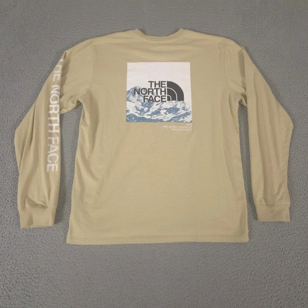 LOT OF 3 The North Face Shirt Mens L Multi Logo Play Cotton Blend Graphic Tee